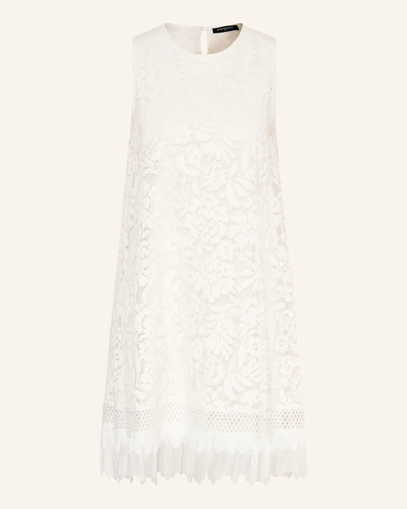 ana alcazar Kleid weiss Weiss