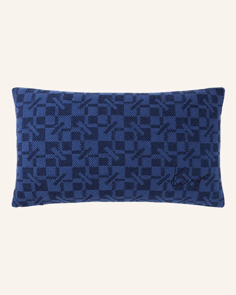 Kenzo Dekokissenhülle Kmonogra blau Dunkelblau