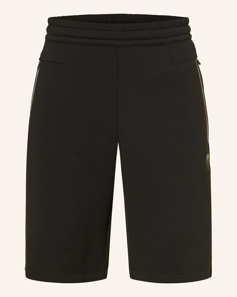 EA7 Sweatshorts Train Premium schwarz Schwarz