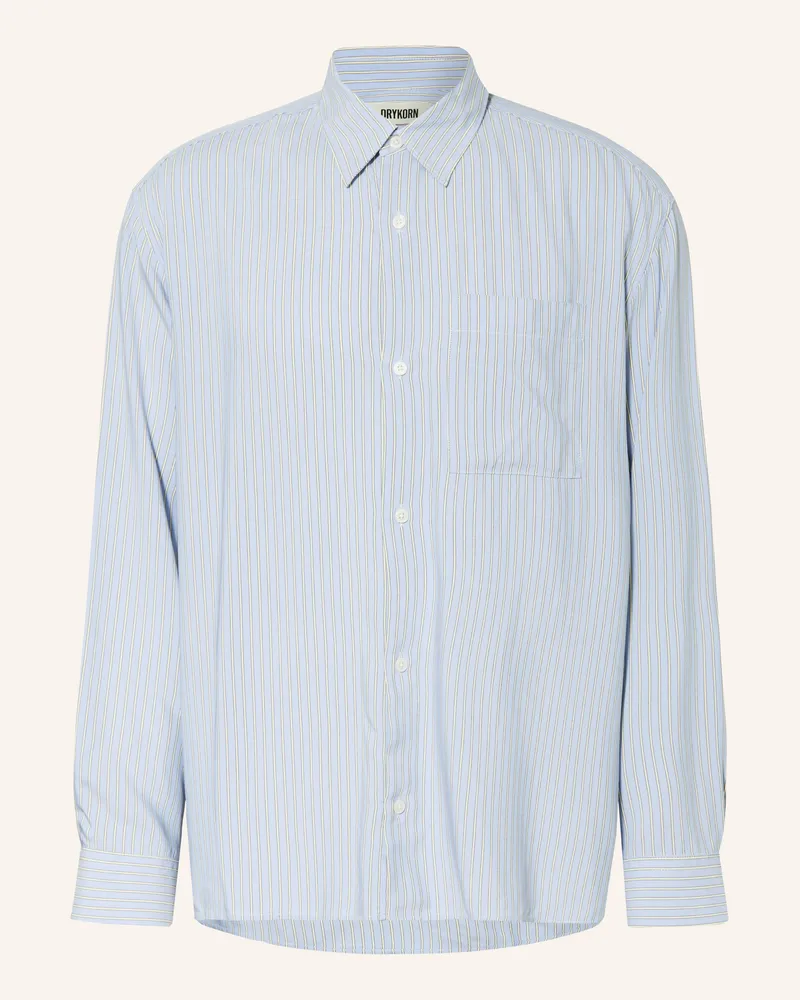 Drykorn Hemd Baunt Comfort Fit blau Hellblau