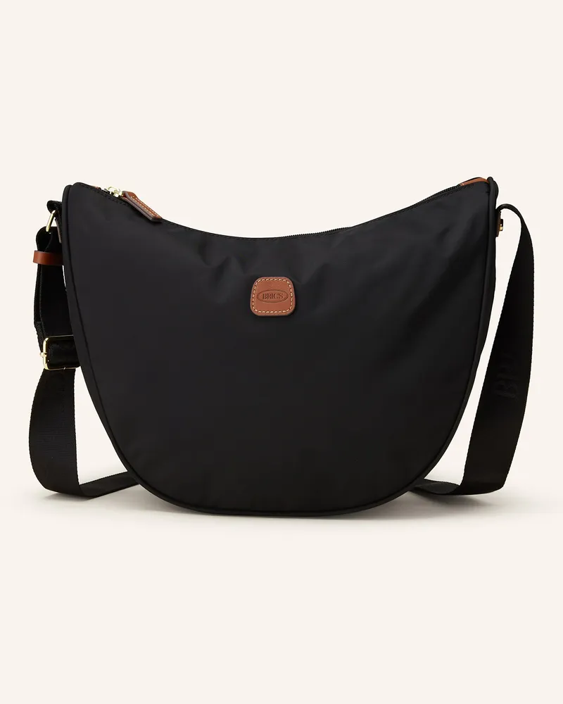 Bric's Umhängetasche X-Bag schwarz Schwarz