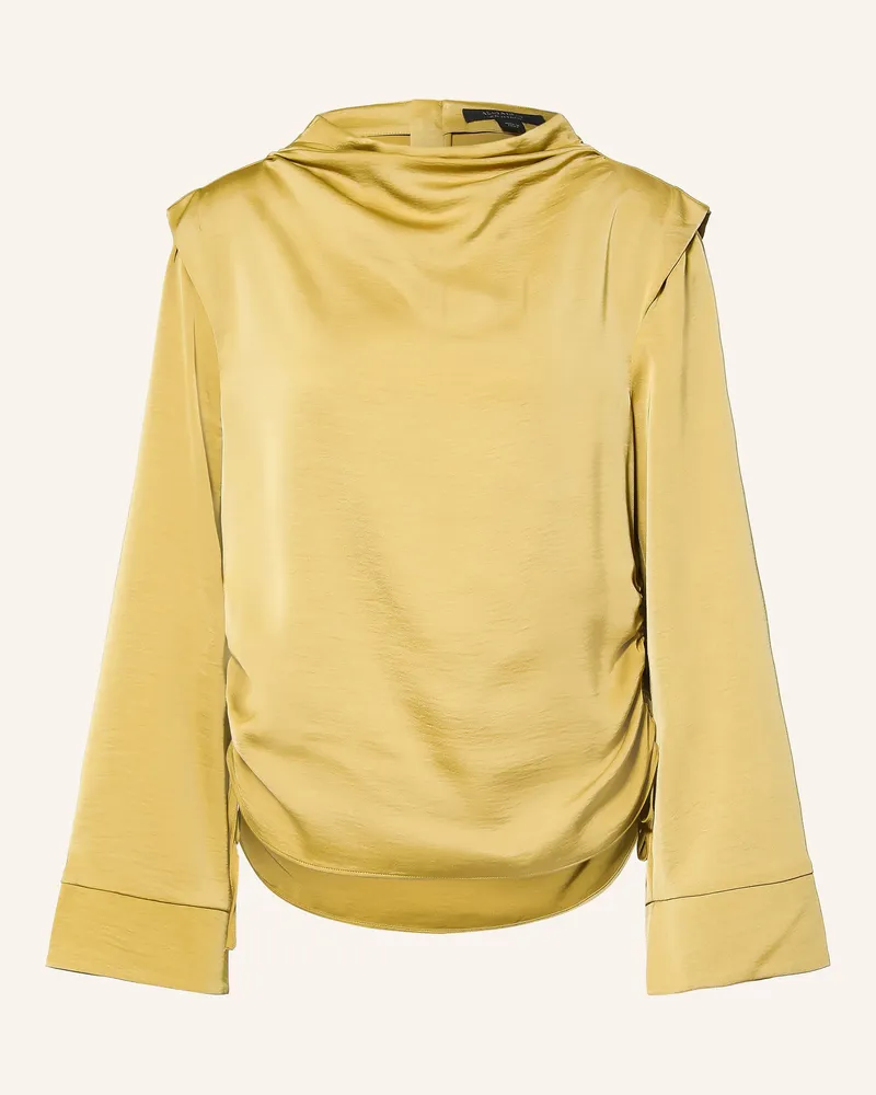 AllSaints Blusenshirt Leslie braun Camel