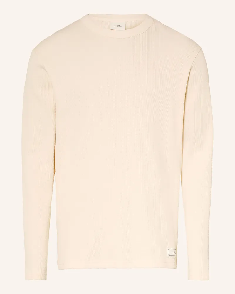 LES DEUX Longsleeve weiss Creme