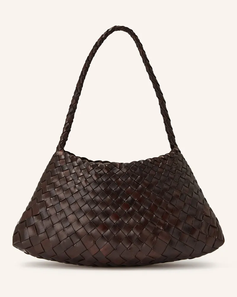 Dragon Diffusion Schultertasche ROSANNA MINI Dunkelbraun