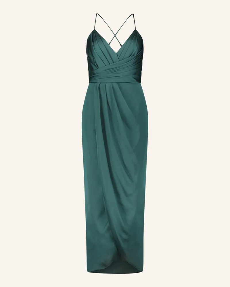 Vera Mont Cocktailkleid aus Satin Gruen