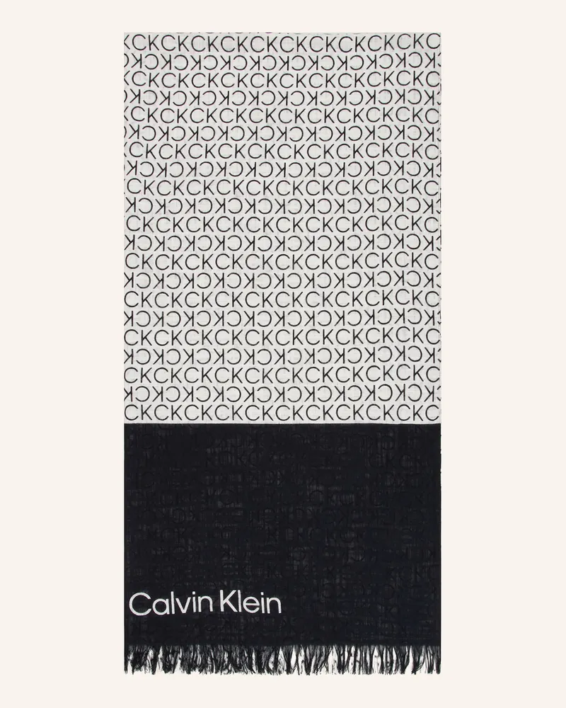 Calvin Klein Schal Schwarz