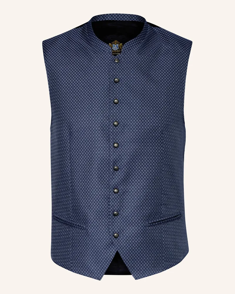 Hammerschmid Trachtenweste NICK Slim Fit Blau