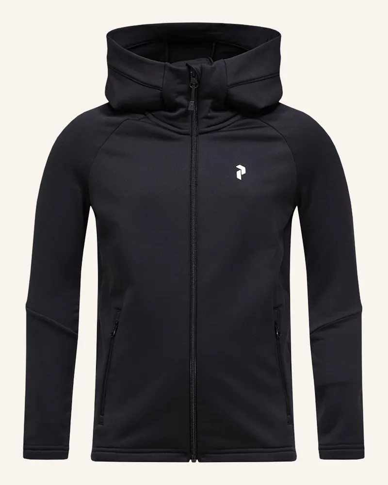 Peak Performance Fleecejacke schwarz Schwarz