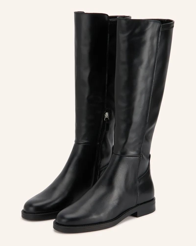 Mrs & HUGS Stiefel schwarz Schwarz