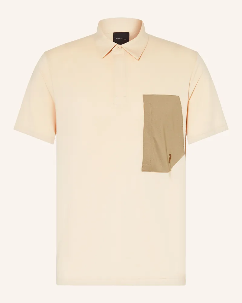 Peak Performance Funktions-Poloshirt Beige