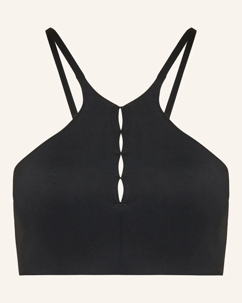 Nike Sport-Bh One Keyhole schwarz Schwarz