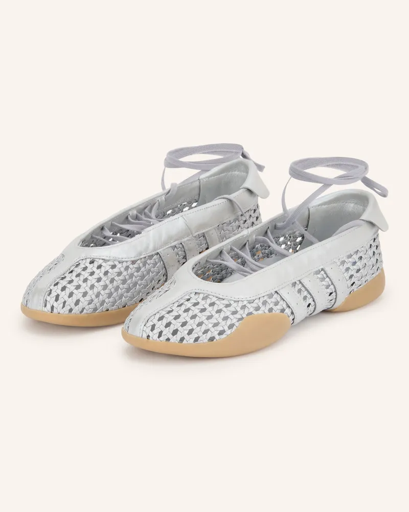 adidas Ballerinas Taekwondo Mei Ballett silber Silber