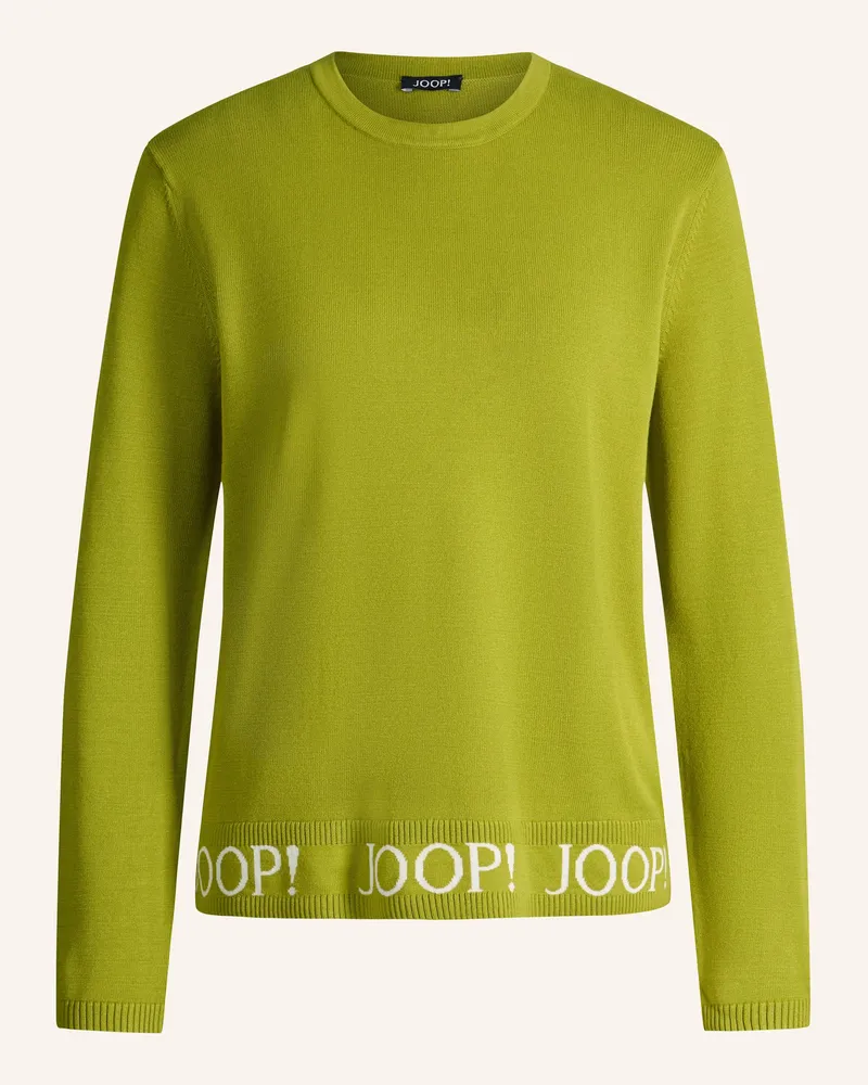 JOOP! Pullover grau Hellgrün