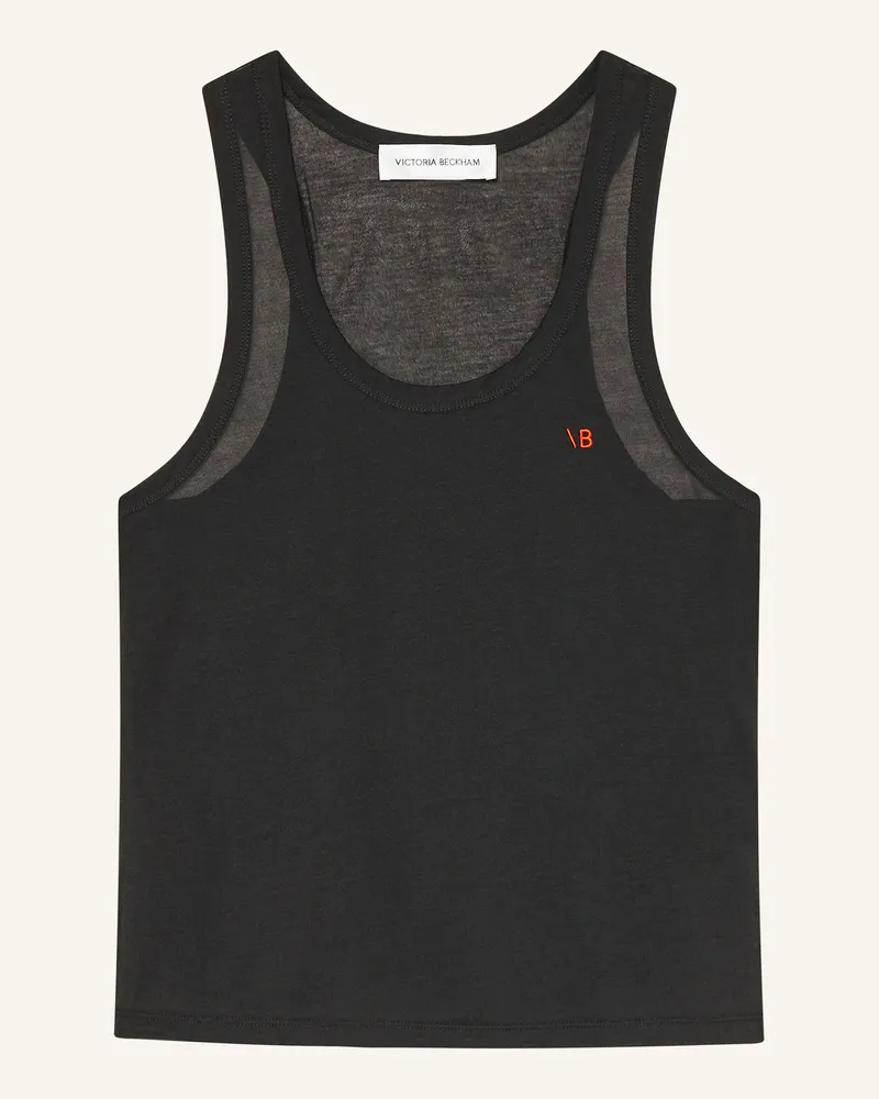 Victoria Beckham Top Schwarz