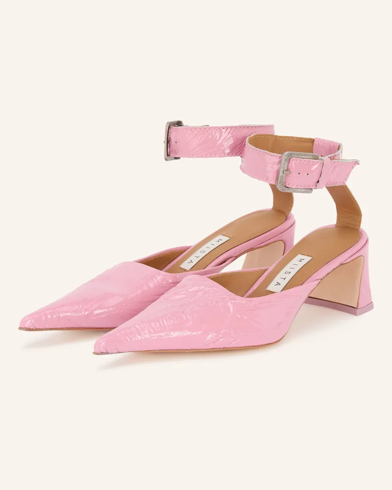 Miista Lack-Pumps QORI Rosa