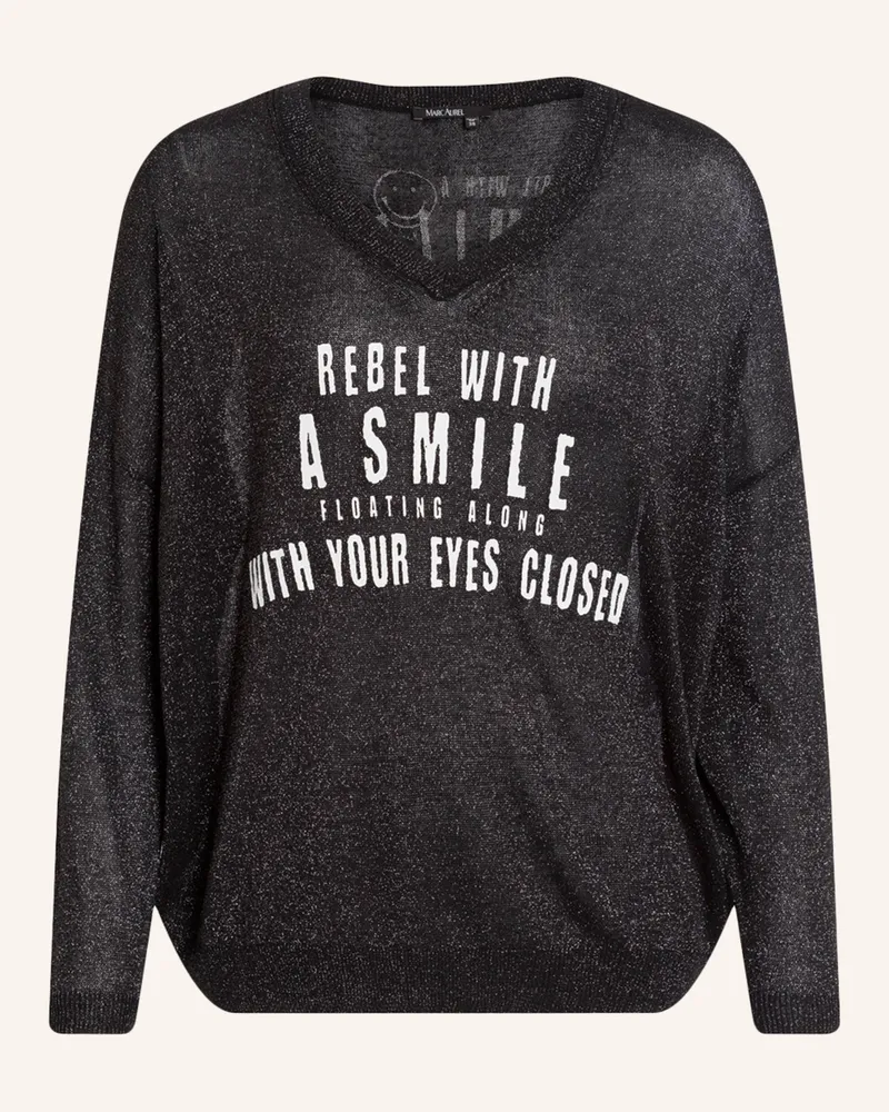 MARC AUREL Pullover Schwarz