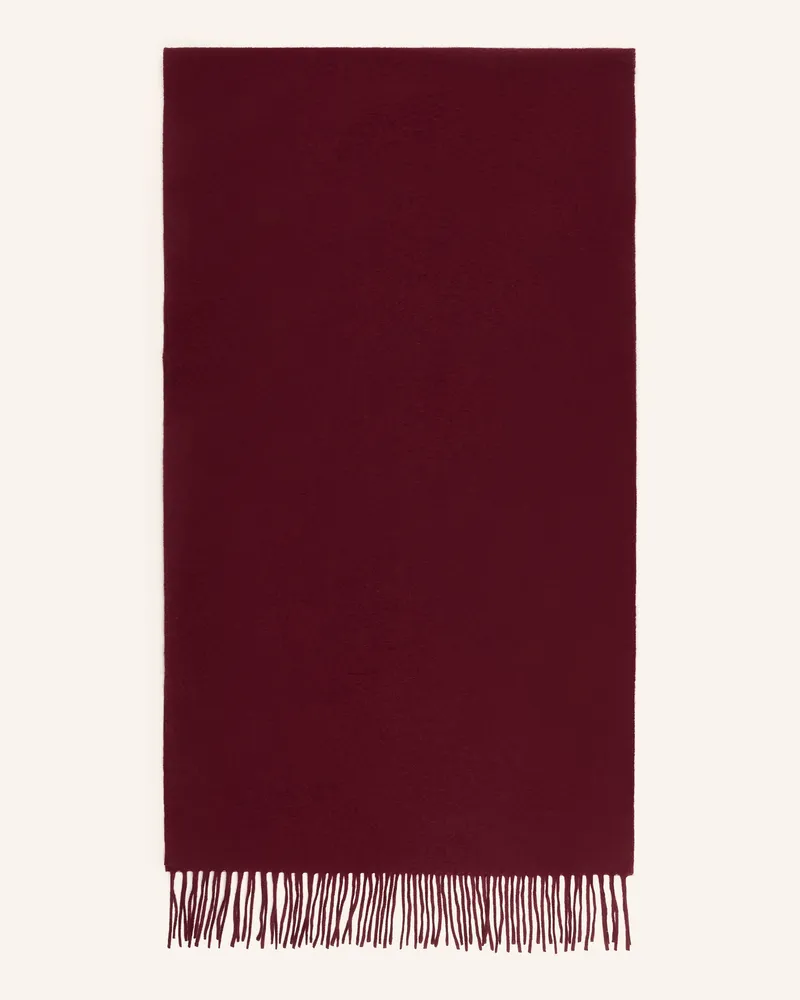 Max Mara Schal Scoglio rot Dunkelrot