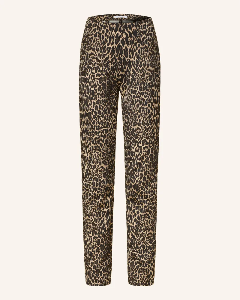 RAFFAELLO ROSSI  Hose Penny beige Schwarz