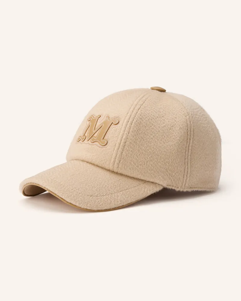 Max Mara Cashmere-Cap FELTRE Hellbraun