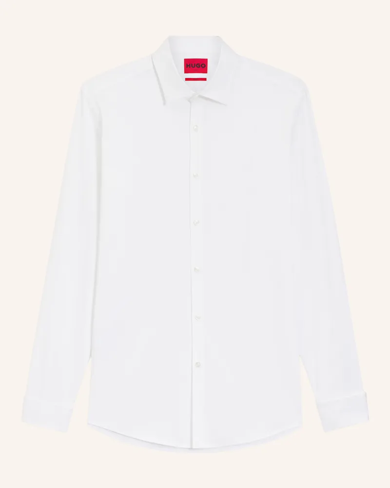 HUGO BOSS Business Hemd KING Slim Fit Weiss