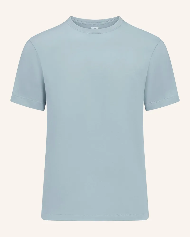 SKIMS Schlafshirt Skims Cotton grau Sky