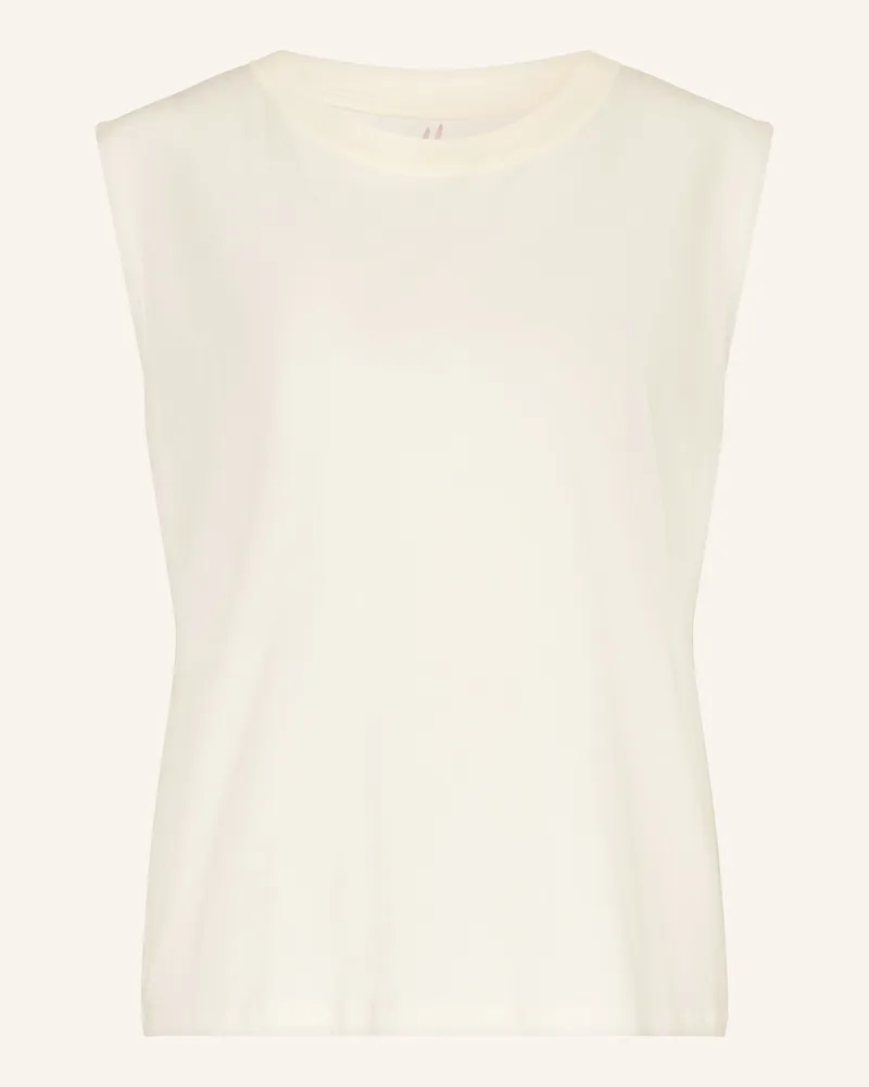 ba&sh Top Shava weiss Ecru
