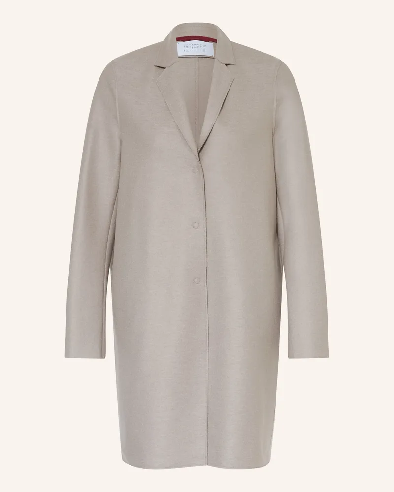 Harris Wharf London Wollmantel Grau