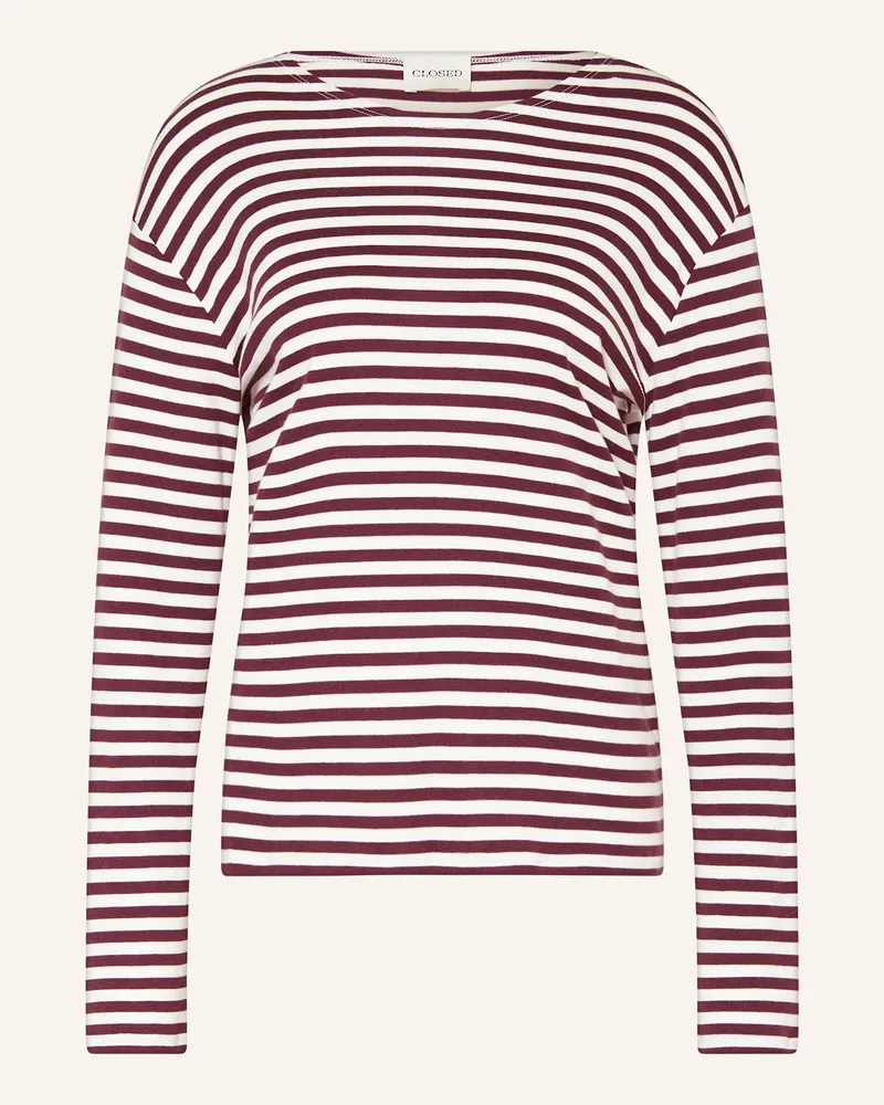 Closed Longsleeve Dunkelrot