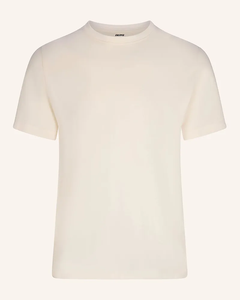 SKIMS Schlafshirt SKIMS COTTON Ecru