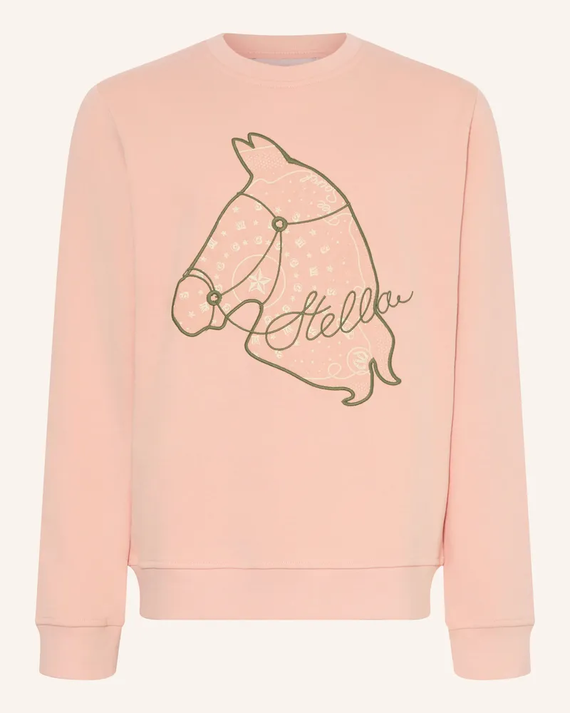 Stella McCartney Kids Sweatshirt rosa Hellorange
