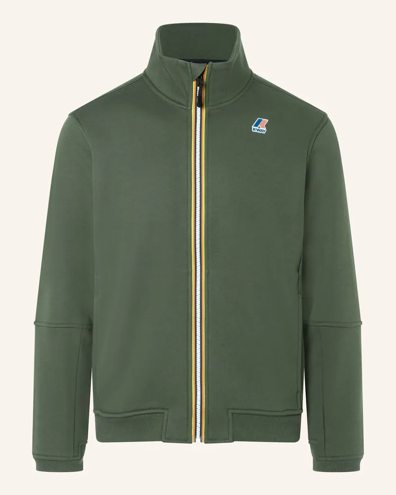 K-Way Sweatjacke Pepin Brushed Pc gruen Grün