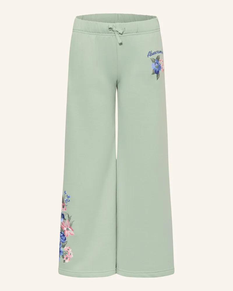 Abercrombie & Fitch Sweatpants gruen Hellgrün