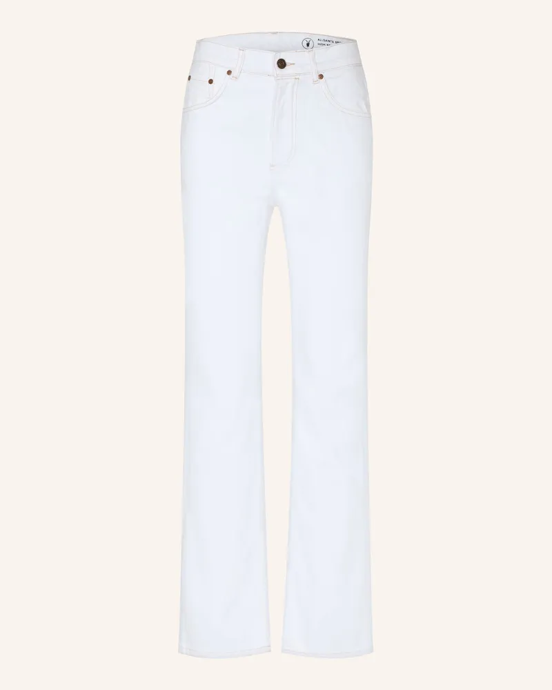 AllSaints Bootcut Jeans Rue High Bootcut weiss 203