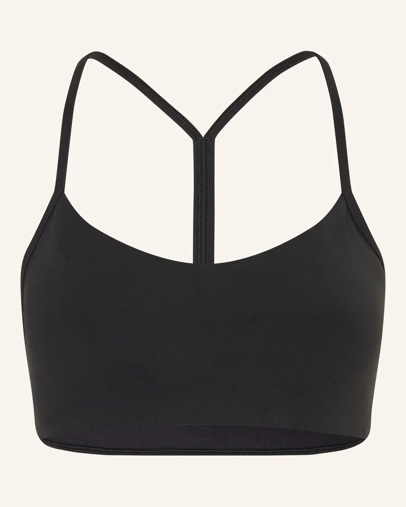 LULULEMON Sport-BH FLOW Y Schwarz