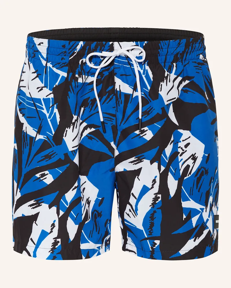 HUGO BOSS Badeshorts PIRANHA Blau
