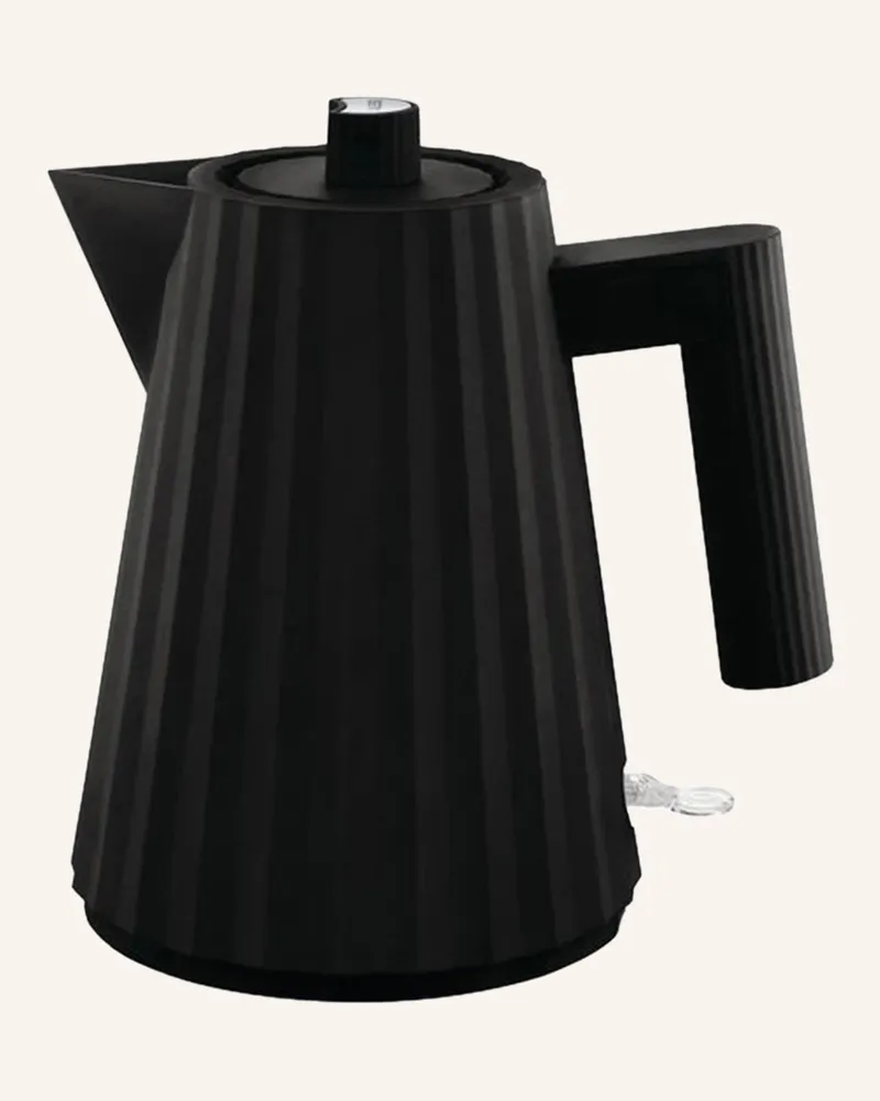 Alessi Wasserkocher PLISSÉ Schwarz