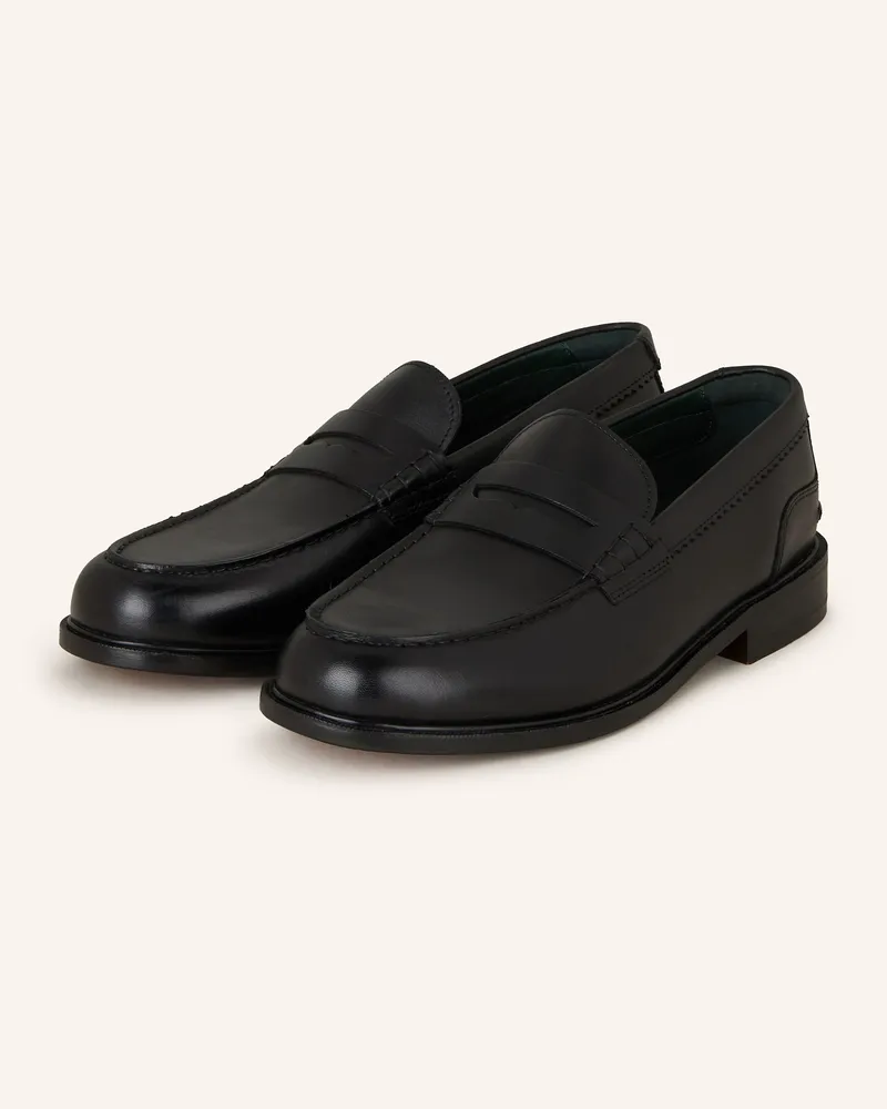 Clarks Penny-Loafer Craft James Lo schwarz Schwarz
