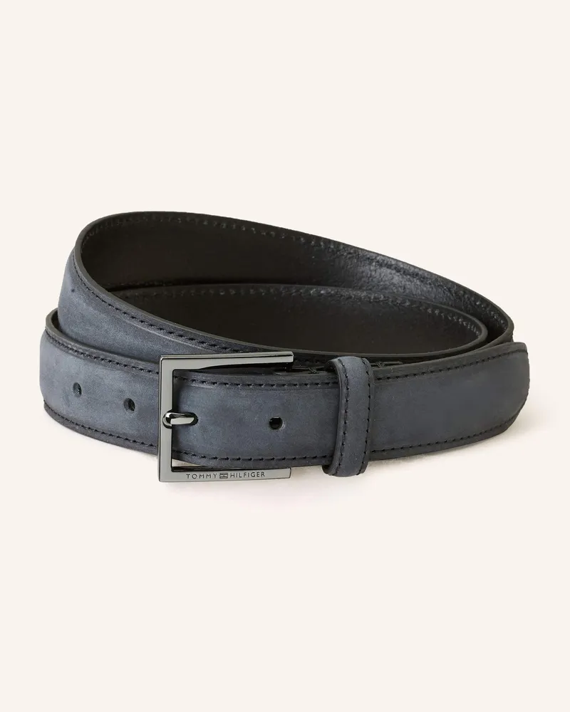 Tommy Hilfiger Ledergürtel HUDSON Schwarz