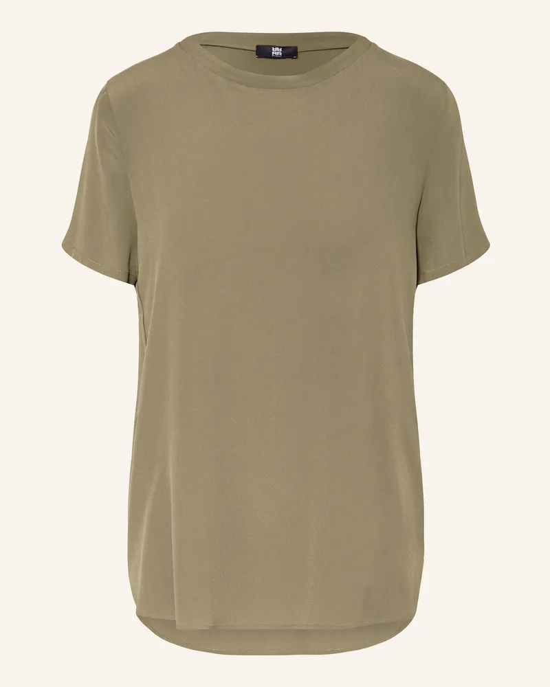 Riani Blusenshirt Mit Seide gruen Oliv