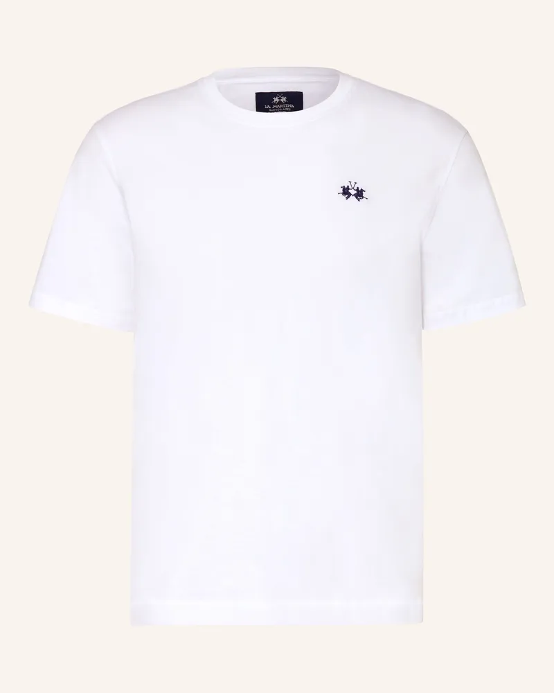 La Martina T-Shirt Weiss