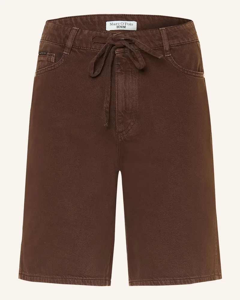 Marc O'Polo Jeansshorts Jonnda braun Dunkelbraun