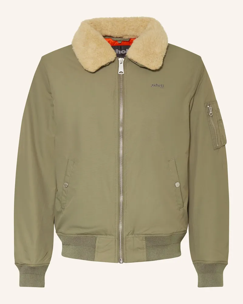 Schott N.Y.C Jacke AIRKRAFT 2 Hellgrün
