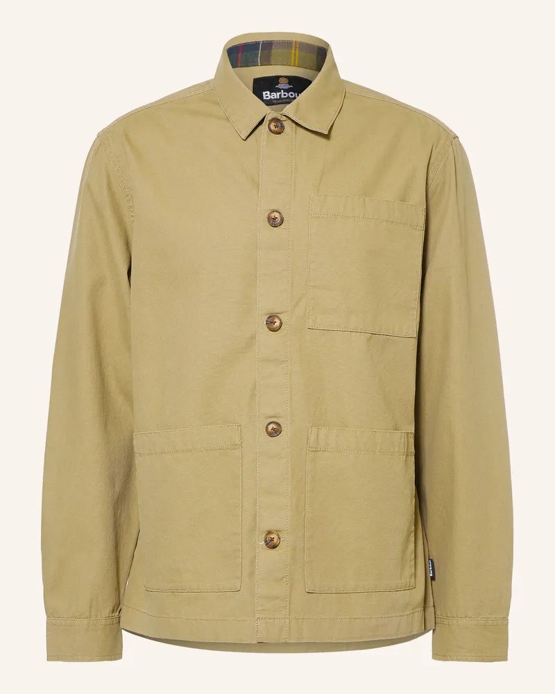 Barbour Hemd Comfort Fit gruen Hellgrün
