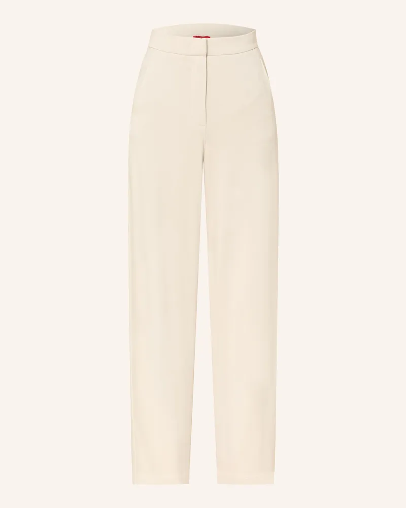 MAX&Co. Marlenehose MACENE aus Jersey Ecru