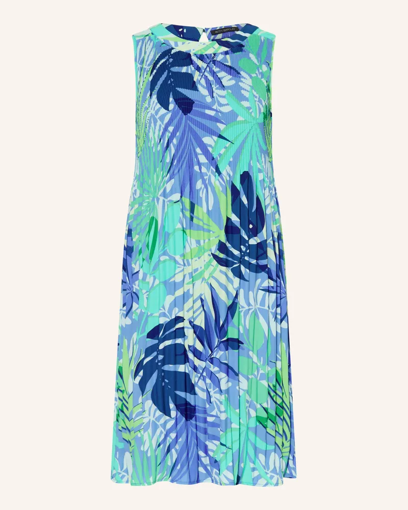 Betty Barclay Plisseekleid blau Blau