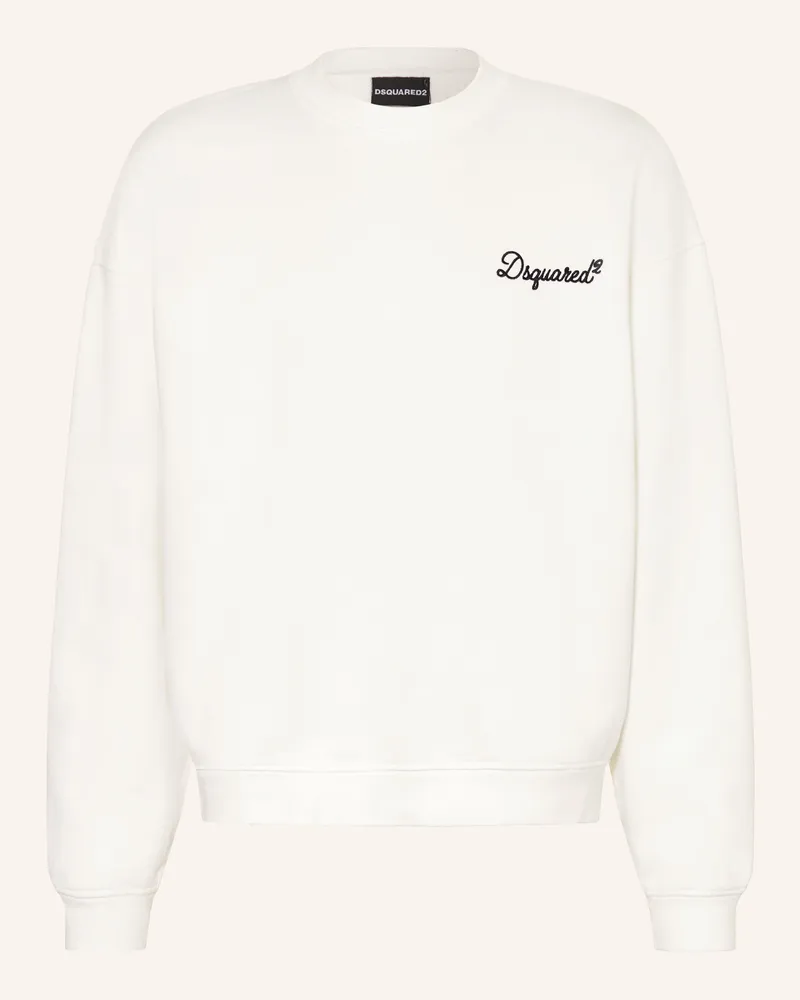 Dsquared2 Sweatshirt weiss Weiss