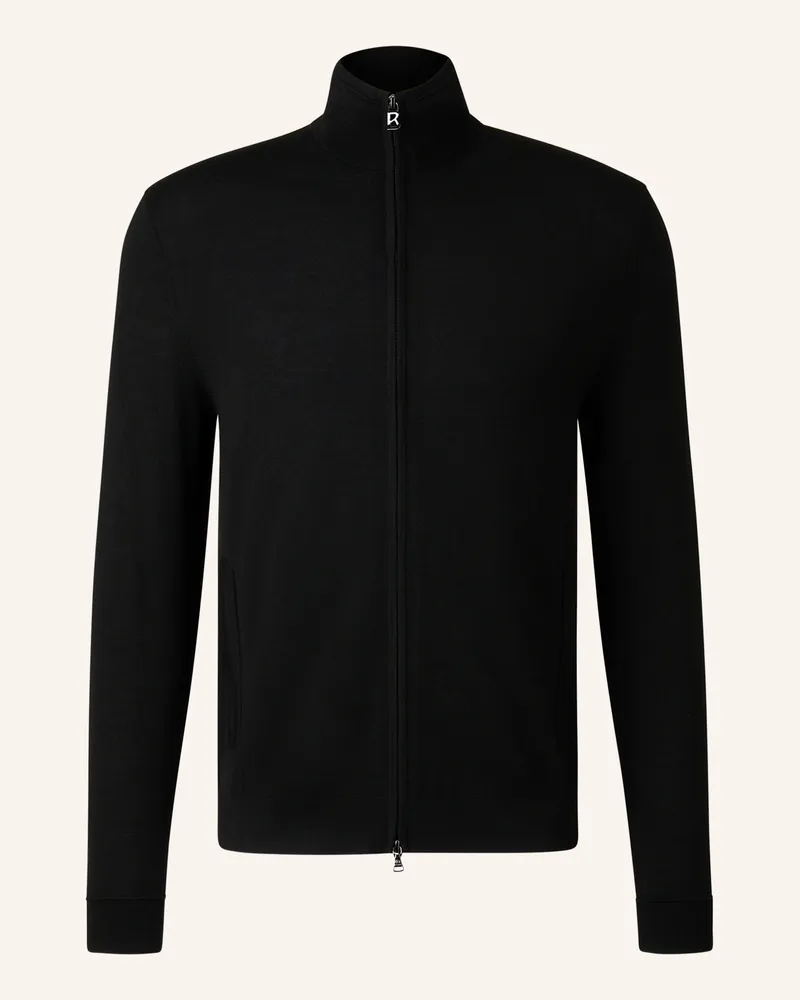 Bogner Strickjacke schwarz Schwarz