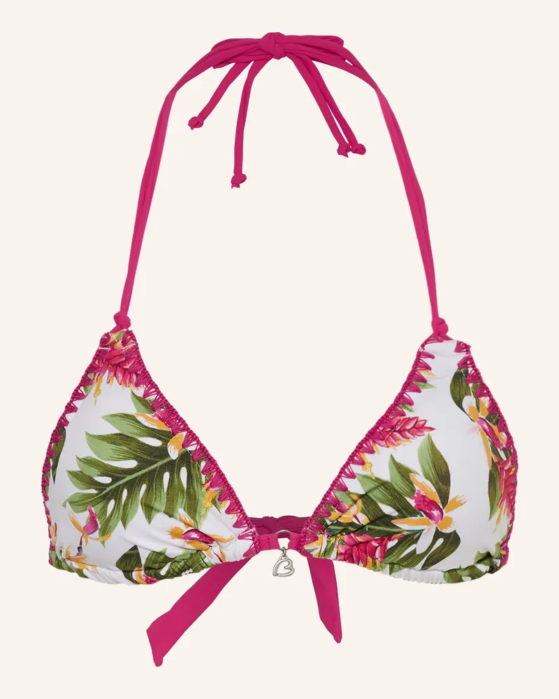 Banana Moon Triangel-Bikini-Top NUCO KAELUA Weiss