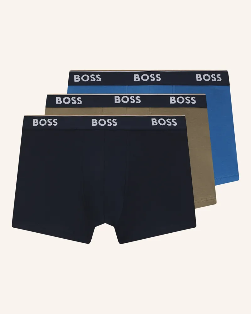 HUGO BOSS Boxershort TRUNK 3P POWER Weiss