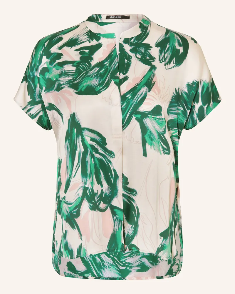 MARC AUREL Blusentop gruen Creme